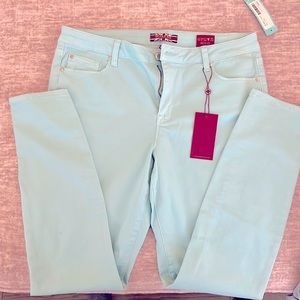 Mint colored Skinny Jeans